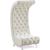 Crescent Velvet Chair