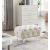 Crescent Velvet Ottoman