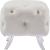 Crescent Velvet Ottoman