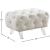 Crescent Velvet Ottoman