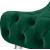 Crescent Velvet Chair