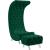 Crescent Velvet Chair