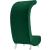 Crescent Velvet Chair