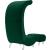 Crescent Velvet Chair
