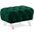 Crescent Velvet Ottoman