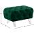 Crescent Velvet Ottoman