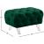 Crescent Velvet Ottoman