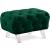 Crescent Velvet Ottoman