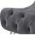 Crescent Velvet Chair