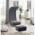 Crescent Velvet Chair