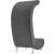 Crescent Velvet Chair