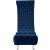 Crescent Velvet Chair
