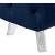 Crescent Velvet Ottoman