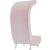 Crescent Velvet Chair