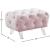 Crescent Velvet Ottoman