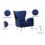 Opera Velvet Accent Chair