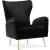 Opera Velvet Accent Chair