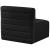 Quincy Velvet Modular Comfort Armless Chair