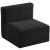 Quincy Velvet Modular Comfort Armless Chair