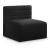 Quincy Velvet Modular Comfort Armless Chair