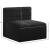 Quincy Velvet Modular Comfort Armless Chair