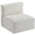 Quincy Velvet Modular Comfort Armless Chair