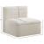 Quincy Velvet Modular Comfort Armless Chair