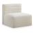 Quincy Velvet Modular Comfort Armless Chair