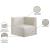Quincy Velvet Modular Comfort Corner Chair