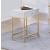 Coleen Wood Veneer/Metal Side Table, Composition 2