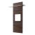 Elite TV Wall Panel w/LED Light & Glass Shelf
