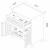 Fortress 3-Piece Textured Metal Garage Storage Set, Composition 4