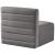 Quincy Velvet Modular Comfort Armless Chair