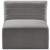 Quincy Velvet Modular Comfort Armless Chair