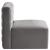 Quincy Velvet Modular Comfort Armless Chair