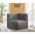 Quincy Velvet Modular Comfort Corner Chair