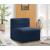 Quincy Velvet Modular Comfort Armless Chair