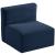 Quincy Velvet Modular Comfort Armless Chair