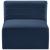 Quincy Velvet Modular Comfort Armless Chair