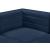 Quincy Velvet Modular Comfort Armless Chair