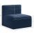 Quincy Velvet Modular Comfort Armless Chair
