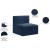 Quincy Velvet Modular Comfort Armless Chair