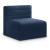 Quincy Velvet Modular Comfort Armless Chair