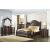 Royal Highlands Wood/Vinyl Panel Bed, Queen Size