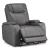 Schooner Rocks Faux Leather PWR Recliner/ADJ Headrest