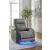 Schooner Rocks Faux Leather PWR Recliner/ADJ Headrest