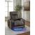 Schooner Rocks Faux Leather PWR Recliner/ADJ Headrest