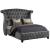 Sophia Fabric Upholstered King Size Bed