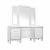 Tamsin Leatherette Storage Platform Bedroom Set with LED Lighting