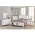 Tamsin Leatherette Storage Platform Bed with LED Lighting, Queen Size